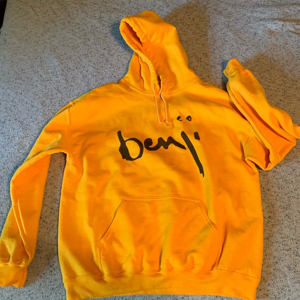 Orange hoodie